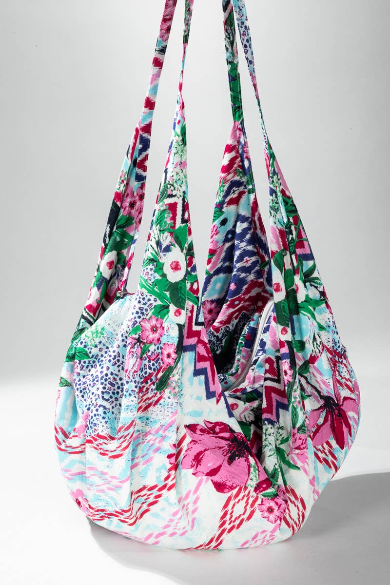 Handcrafted California Dreamin' Boho Bag: California Dreamin' / OS
