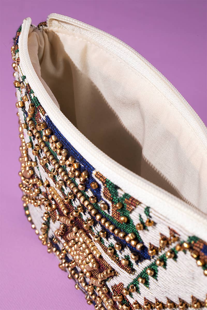 Handmade Cairo Ethnic Pattern Clutch: Cairo / OS